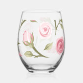 Coming up Rozen Wijnglas Zonder Voet (Achterkant)