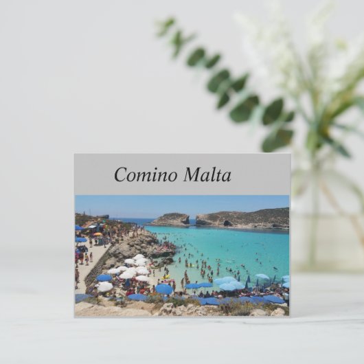 ComIno Malta Briefkaart (Staand voorkant)