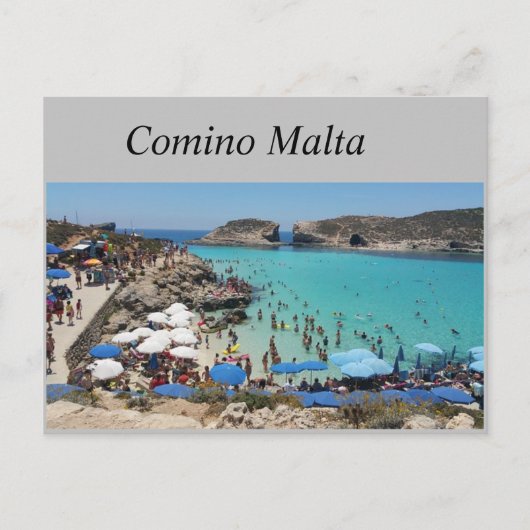 ComIno Malta Briefkaart (Voorkant)