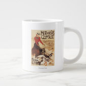 Comiot Motocycle Poster voor dames en ganzen Grote Koffiekop (Rechts)