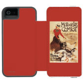 Comiot Motocycle Poster voor dames en ganzen Incipio iPhone Portemonnee Hoesje (Agenda Open)