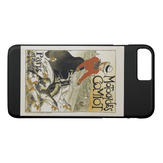 Comiot motorfietsen Case-Mate iPhone case (Achterkant (Horizontaal))