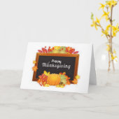 COMISCHE EN VRIENDELIJKE 'DANKDAG' WENSEN KAART (Gele Bloem)