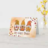 COMISCHE EN VRIENDELIJKE 'DANKSEGDAG' WENSEN KAART (Gele Bloem)