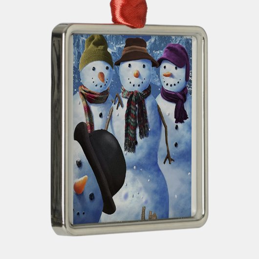 ** COMISCHE SNOWMEN** FUN CHRISTAS ORNAMENT (Rechts)