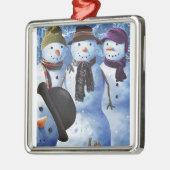 ** COMISCHE SNOWMEN** FUN CHRISTAS ORNAMENT (Links)