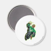 Comische stijl - omhoog vliegend magneet (Voorkant / Achterkant)