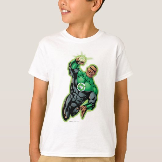 Comische stijl - omhoog vliegend t-shirt (Voorkant)