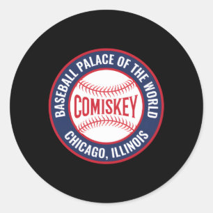 Comiskey Park Chicago Ronde Sticker