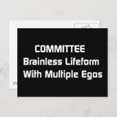 Comité Humor Briefkaart (Voorkant / Achterkant)