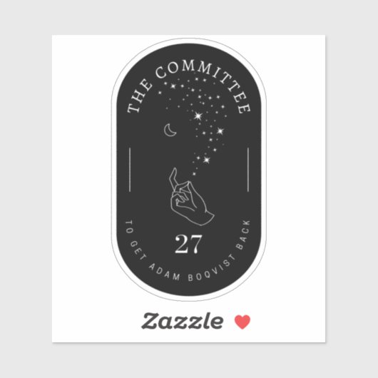 Comité om Adam Boqvist terug te krijgen Sticker (Vel)