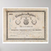 Comité van waakzaamheid, San Francisco (2539A) Poster (Voorkant)