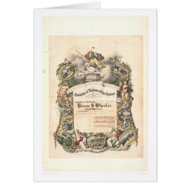 Comité van waakzaamheid van San Francisco (1825A) (Voorkant)