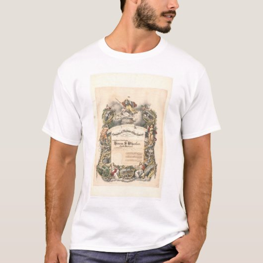 Comité van waakzaamheid van San Francisco (1825A) T-shirt (Voorkant)