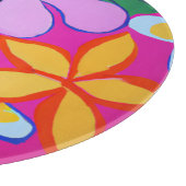 Comité voor tropische ronde snijplank (Hoek)