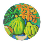 Comité voor tropische ronde snijplank (Voorkant)