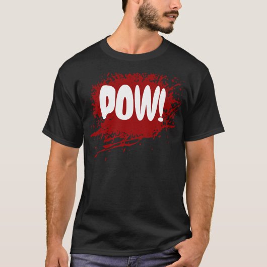 COMIXSANS Comic Book Pow! Shirt (Voorkant)