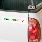 comm (eenheid) bumpersticker (Op Truck)