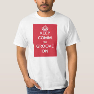 Comm & Groove aan T-shirt
