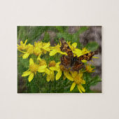 Comma Butterfly in Glacier National Park Legpuzzel (Horizontaal)