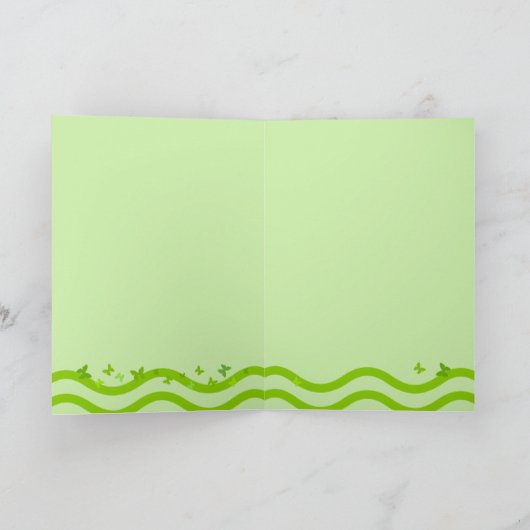 Comma Butterfly Kaart (Binnen)