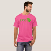 Comma Chameleon grappig T-shirt (Voorkant volledig)