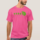 Comma Chameleon grappig T-shirt (Voorkant)