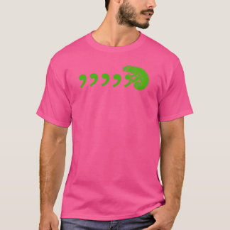 Comma Chameleon grappig T-shirt