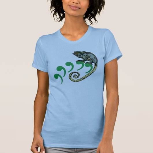 Comma Chameleon T-shirt (Voorkant)