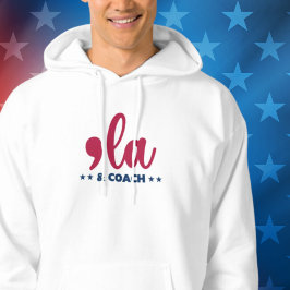 Comma & Coach-Kamala Harris Tim Walz Hoodie