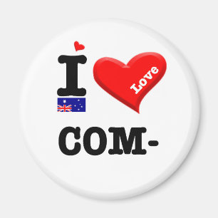 COMMA - I Love Magneet
