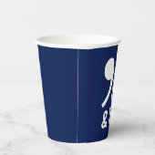 Comma Kamala en Tim 2024 Papieren Bekers (Rechts)