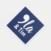 Comma Kamala en Tim 2024 Servet (Hoek)