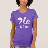 Comma Kamala en Tim 2024 T-shirt (Voorkant)