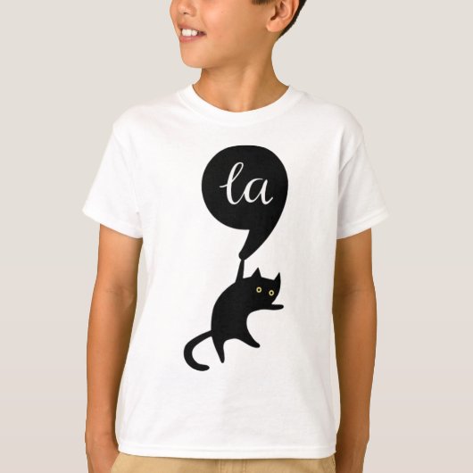Comma La 2024 Cat T-shirt (Voorkant)
