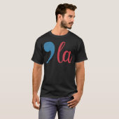 Comma La 2024 Grappig T-shirt (Voorkant volledig)
