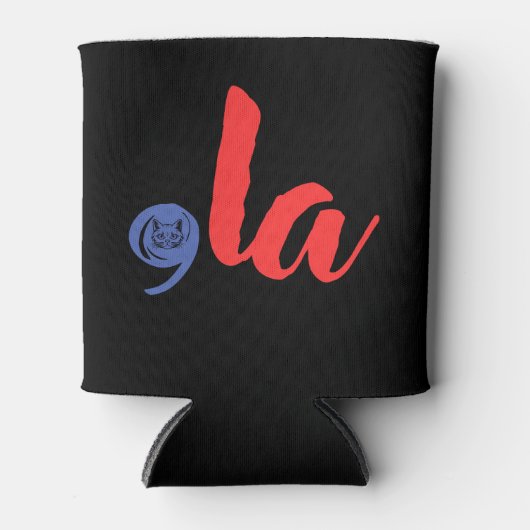 Comma LA 2024 voor President 2024 Blikjeskoeler (Voorkant)