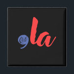 Comma LA 2024 voor President 2024 Magneet<br><div class="desc">Comma La 2024 voor President Verkiezingen 2024 Funny Kamala USA</div>