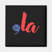 Comma LA 2024 voor President 2024 Magneet (Voorkant)