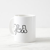 Comma La Cat Dames voor Kamala Koffiemok (Voorkant links)