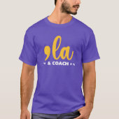 Comma la & Coach-Kamala Harris Vikings geïnspireer T-shirt (Voorkant)