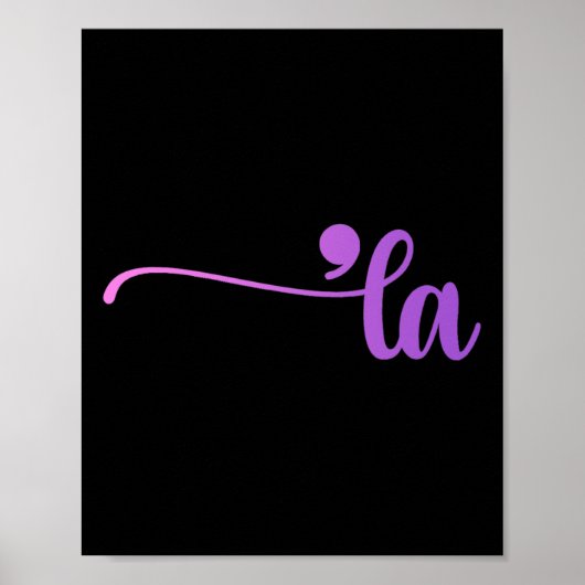 Comma La Coloring Kamala Harris Wheimer 2024 Presi Poster (Voorkant)