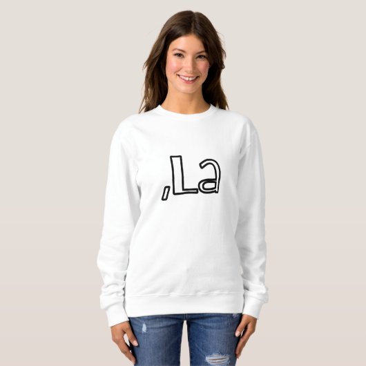 Comma La Dames Sweatshirts, Kamala Harris 2024 Trui (Voorkant volledig)