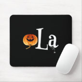 Comma La Funny Kamala Harris Halloween Pompoen Man Muismat (Met muis)