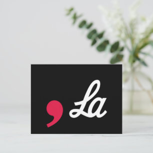 Comma La Funny Punctuation Kamala Harris Briefkaart