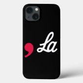 Comma La Funny Punctuation Kamala Harris Case-Mate iPhone Case (Achterkant)