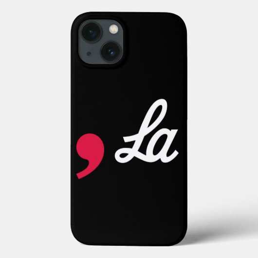 Comma La Funny Punctuation Kamala Harris Case-Mate iPhone Case (Achterkant)