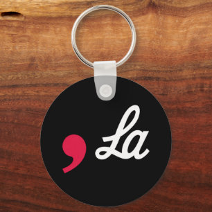 Comma La Funny Punctuation Kamala Harris Sleutelhanger