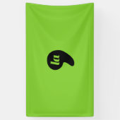 Comma-la is een brat spandoek (Verticaal)