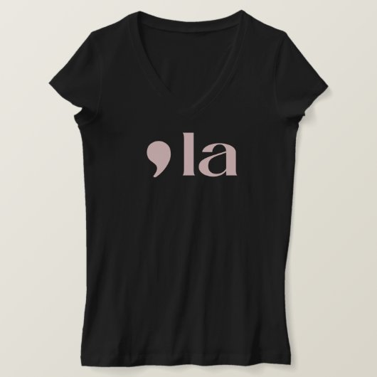 Comma, LA: Kamala 2024 T-shirt (Design voorkant)